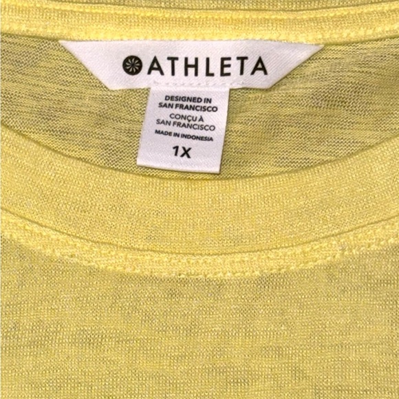ATHLETA Breezy Tank Camisole - Plus 1X Honeysuckle Yellow - Picture 9 of 12